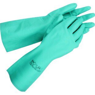 安思尔/Ansell 37-175 丁腈橡胶 防化耐磨耐油 耐酸碱 劳保手套