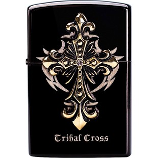 佐罗煤油打火机 古银黑冰天使十字架防风创意奇特火机定制礼品男