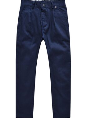 藏青卡其校服加绒加厚休闲长裤