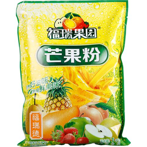 福瑞果园夏季果汁粉速溶固体火锅饮料芒果粉1000g×2冲饮粉原料