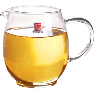 一屋窑正品厂家直销公道杯耐热玻璃分茶器茶海大公杯手工茶具推荐