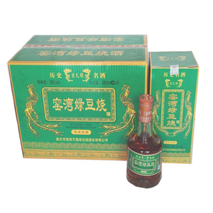窑湾绿豆烧酒老瓦缝480mlx6瓶新沂特产店铺推荐