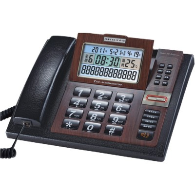 宝泰尔T176大屏皮革电话机中诺