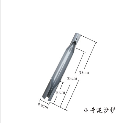 长治新款洛阳铲套装锰钢淬火探铲铲头探针杆钎子考古工具分体链接