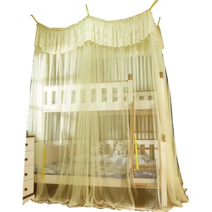 免支架吸顶粘钩式吊顶蚊帐 书柜床上下床高低床子母床儿童床蚊帐