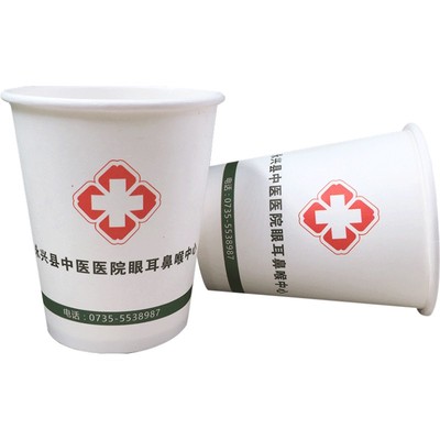 一次性定制印logo加厚水杯纸杯