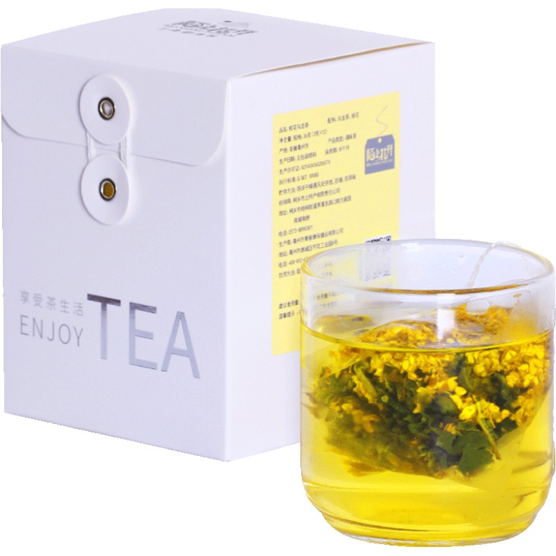 桂花烏龍茶組合花茶包濃香桂花茶三角茶包冷泡茶冷萃茶官方旗艦店