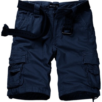 麻吉工装男士休闲运动大码五分裤