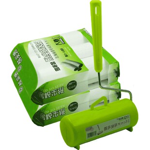 粘毛器滚筒可撕式大号16cm粘尘纸除尘纸衣服去毛器沾灰滚刷毡毛器