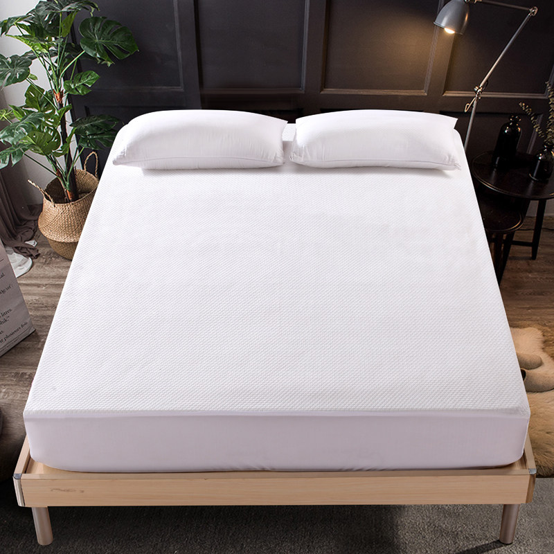 纯棉防水床笠隔尿透气 防螨床套床罩席梦思床垫保护套可机洗定制