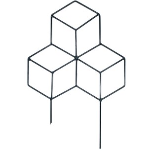 方格子花架阳台庭院花园装饰小屏风铁艺爬藤花架室内立体造型包邮