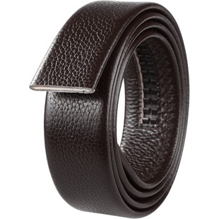 无扣头皮带男真皮不带头腰带自动扣牛皮带身无头皮带