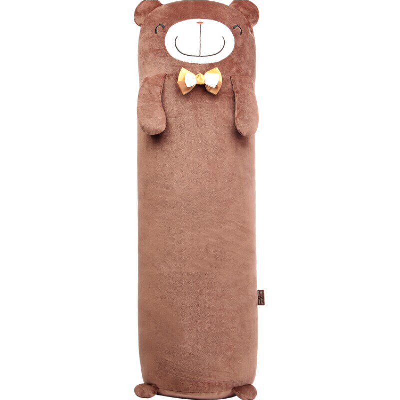 毛绒玩具送女友ChocoTeddy床上