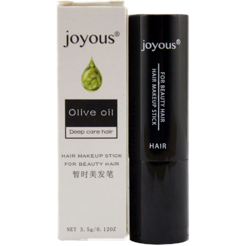 joyous黑色植物一次性染发笔补染棒剂膏持久不掉色买2送1