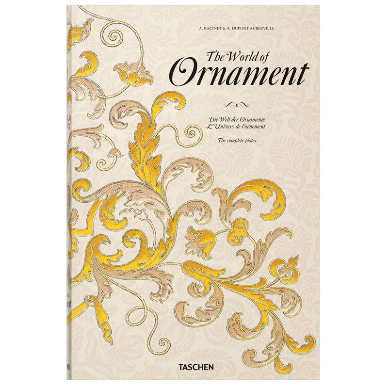 【预售】[TASCHEN]The World of Ornament 世界图样（加大版）服装花纹样 英文原版服饰设计