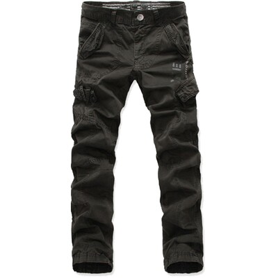 欧美多口袋特大码加肥户外工装裤