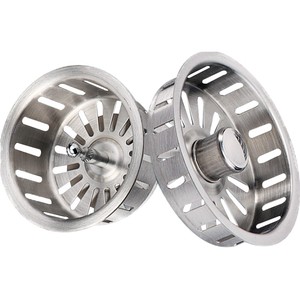 不锈钢水槽下水器提篮配件洗菜水池过滤网提笼洗碗盆盖水槽过滤器