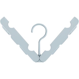 创意便携式可折叠衣架旅游出差多功能挂衣架带夹子晾衣架旅行衣撑