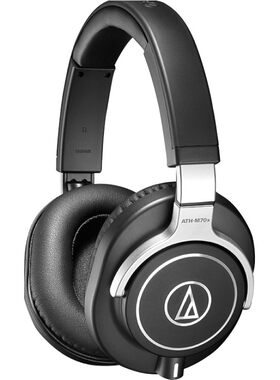 铁三角 ATH-M70X旗舰监听耳机网易云调音头戴式录音