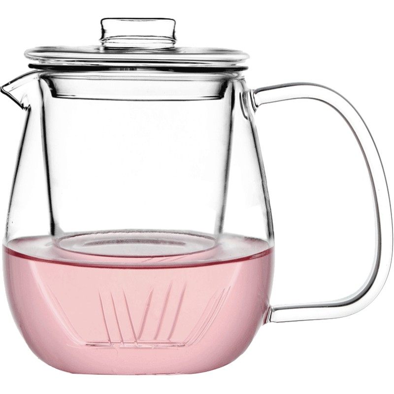 heisou玻璃茶壶 耐高温过滤泡茶杯可加热泡花草茶壶茶具茶器