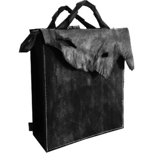 设计师包包【自然主义】哥特手提包 双肩包 牛皮 手工包 墨灰背包