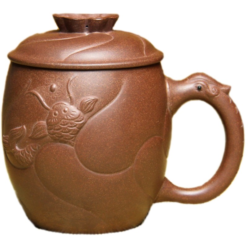 宜兴紫砂杯茶具底槽青