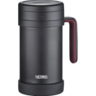 膳魔师真空保温杯手柄滤网泡茶办公杯304不锈钢水杯TCMF-500/501