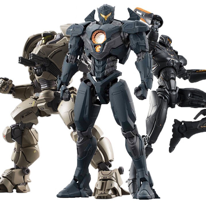 环2太平洋复仇流浪狂怒黑曜石者铁腕凤凰装机甲怪兽可动人偶模型