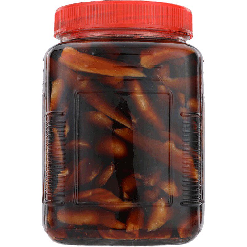 木之馨玻璃瓶手工酱汁生姜900g