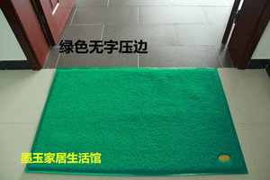 灰色欢迎光临地毯迎宾地垫大门口丝圈门垫出入平安脚垫防尘防滑垫