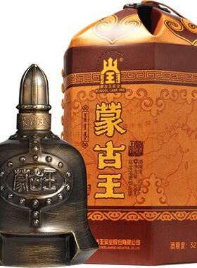 4瓶装52度金帐整箱高度浓香白酒