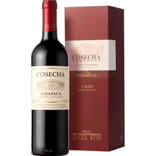 建发酒业 智利原瓶进口红酒红蔓庄园赤霞珠干红葡萄酒单支装750ml