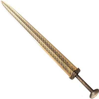 越王勾践剑仿古青铜剑摆件礼品