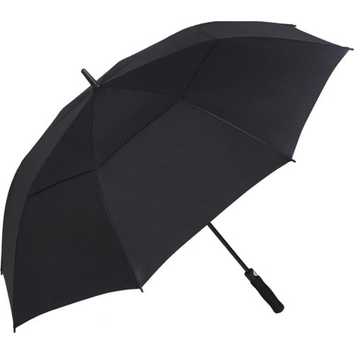 广告定制礼品雨伞可印logo长柄晴雨两用黑胶伞大号高尔夫汽车伞男