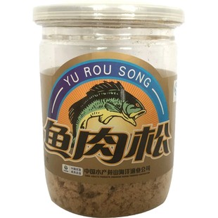 明珠鱼肉松 原味海鲜舟山特产鱼肉松瓶装180克