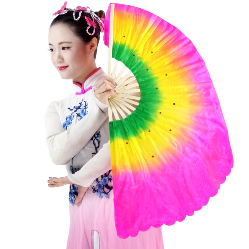塑料扭秧歌舞蹈扇子