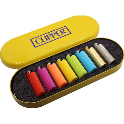 进口CLIPPER金属打火机印字