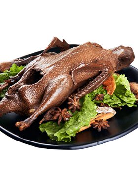 重庆卤烤鸭特产原味整只梁平