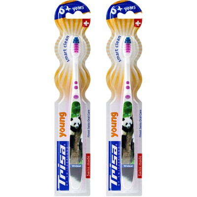 瑞士护齿牙刷trisa软毛儿童