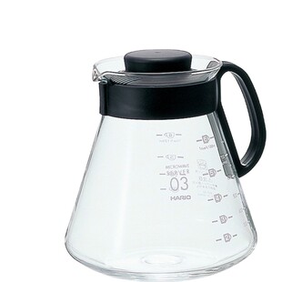 【旗舰店】Hario耐热玻璃分享壶 02号手冲咖啡壶 大容量家用XVD
