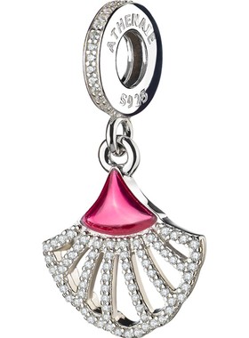 扇形athenaie贝尔925银串饰珐琅