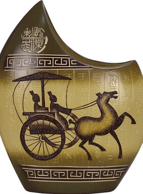 新中式摆件博古架玄关书柜陶瓷