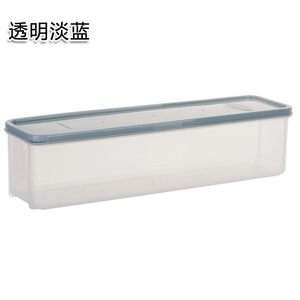 厨房日式带盖面条保鲜盒 餐具储存盒 塑料意粉收纳盒