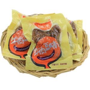 靖江特产骥洋牛肉豆腩卤味豆干真空包装250g休闲零食开袋即食食品