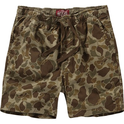 match迷彩夏天男士短裤直筒麻吉