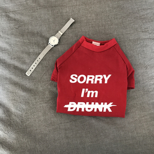 潮牌宠物春夏泰迪狗狗猫咪衣服薄款比熊幼犬衣服纯棉猫咪服饰夏季