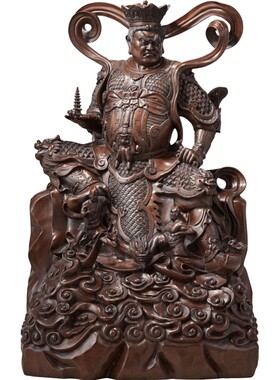 佛香天逸多闻增长持国摆件