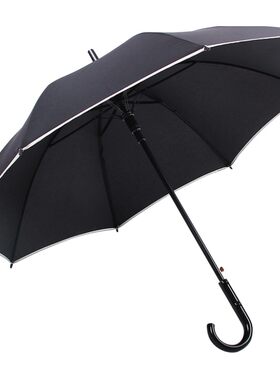雨伞定制长柄伞弯柄印logo图案字