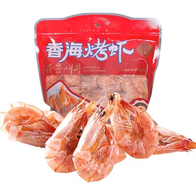 香海烤虾干420g即食温州特产年货