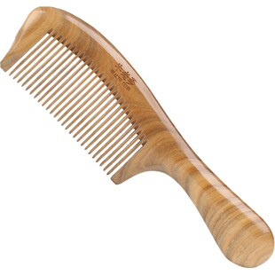 绿檀木梳子檀香木头梳子女士专用家用长发天然正品官方按摩梳经络